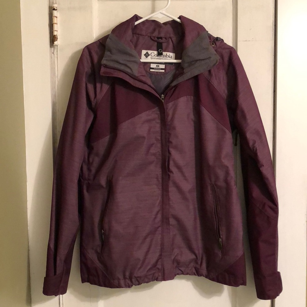 Columbia rain jacket